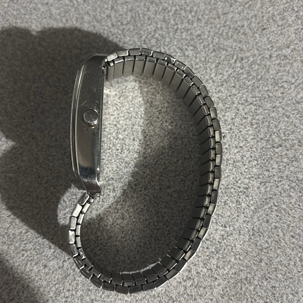 Tommy Hilfiger Silver Rectangular Watch - Picture 3 of 4